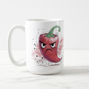 Grumpy Chilli Pepper Coffee Mug