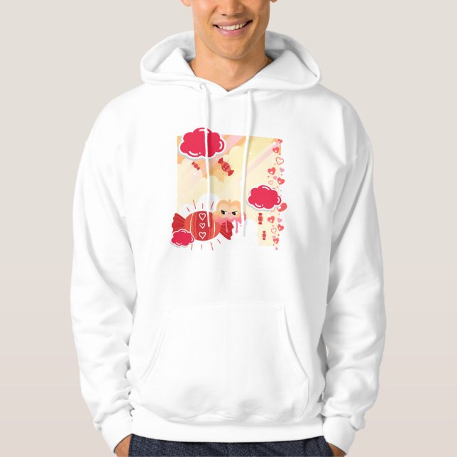 Grumpy Cloud Monster Candy Dream Hoodie (Front)
