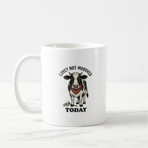 Grumpy Cow Valentine Moody Farm Humor Shirt Coffee Mug
