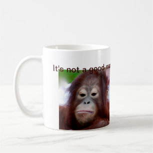 Grumpy Face Coffee Drinker Mug