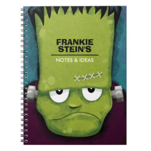 Grumpy Frankenstein's Monster Personalised Notebook