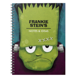 Grumpy Frankenstein's Monster Personalised Notebook
