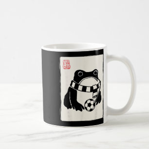 Grumpy Frog Soccer Player Men Women Kids Funny Soc Coffee Mug