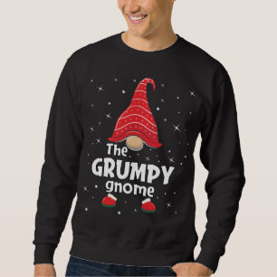 Grumpy Gnome Family Matching Christmas Funny Pajam Sweatshirt