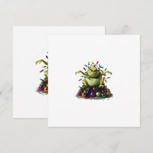 grumpy green invitation