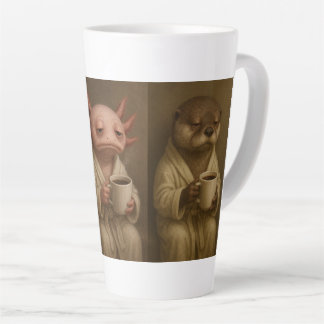 Grumpy Lake Pals  Latte Mug