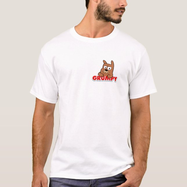 Grumpy Men's T-shirt (Front)