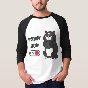 Grumpy mode on funny fat cat T-Shirt