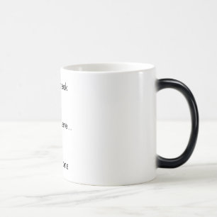 grumpy mornin' morphing mug