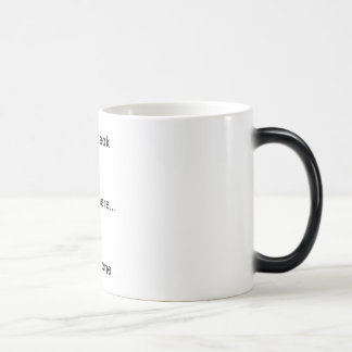 grumpy mornin' morphing mug