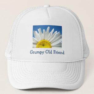 Grumpy Old Friend Truckers Hats Friends Daisy