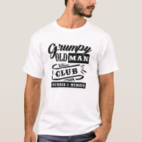 Grumpy Old Man Club Founder Member T-Shirt