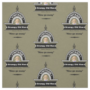 Grumpy Old Man Club Fun "Over the Hill" Fabric