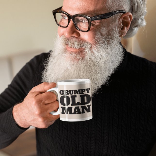GRUMPY OLD MAN COFFEE MUG (Creator Uploaded)