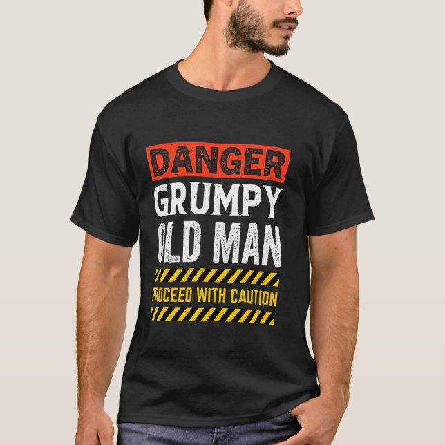 Grumpy Old Man T-Shirt (Front)