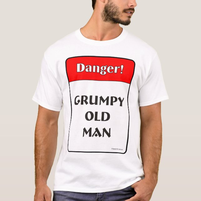 Grumpy Old Man T-Shirt (Front)