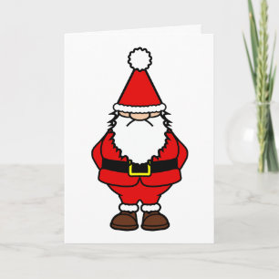 Grumpy Old Santa Holiday Card