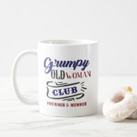 Grumpy Old Woman Club Funny