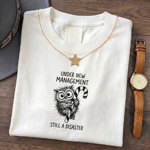 Grumpy Owl Funny T-Shirt Quote