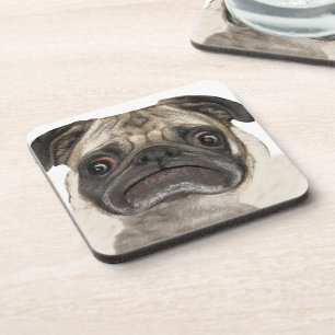 Grumpy Puggy Gifts Coaster