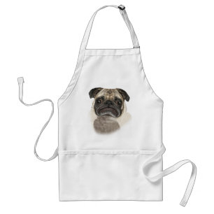 Grumpy Puggy Gifts Standard Apron