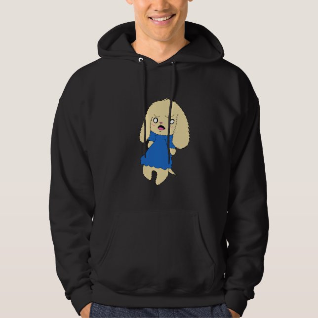 Grumpy Pup Hoodie  (Front)