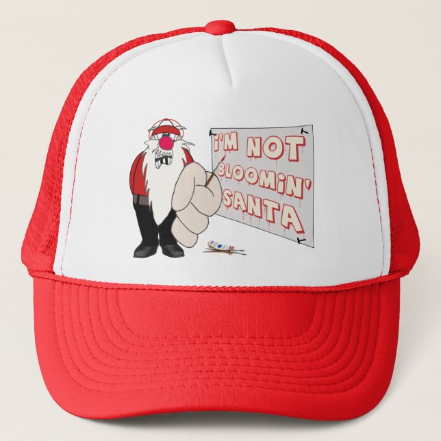 Grumpy Santa Hat (Front)