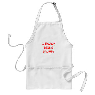 grumpy standard apron