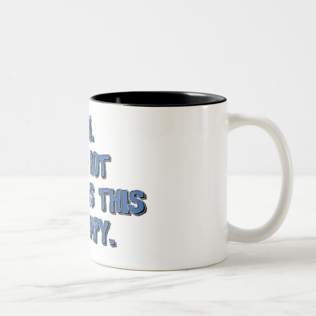 grumpy Two-Tone coffee mug (Right)