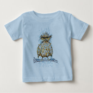 Grumpy Wet Owl Baby T-Shirt