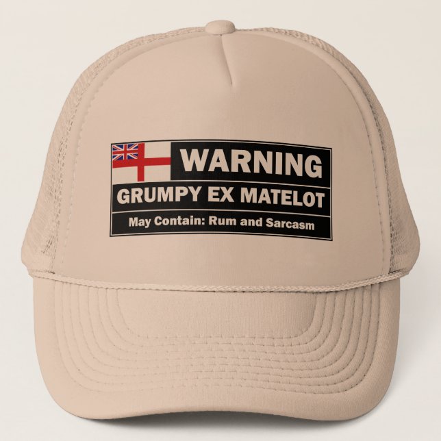 Grumy Ex-Matelot Cap (Front)