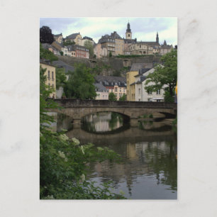 Grund, Luxembourg Postcard