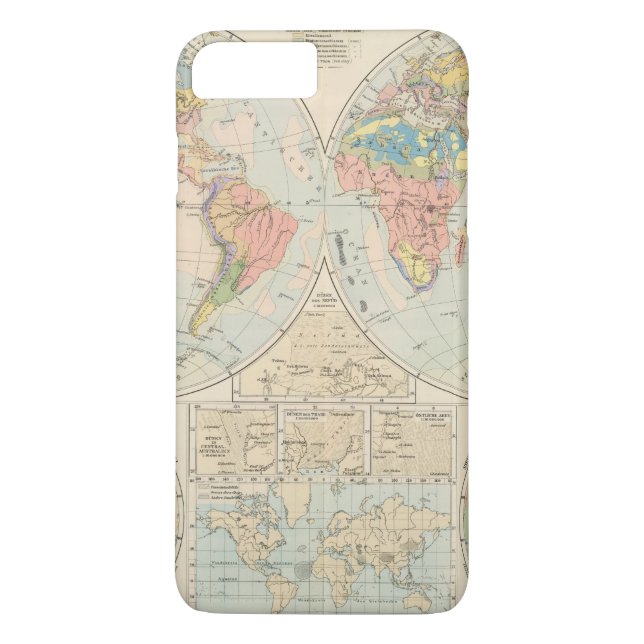 Grund u Boden - Soil Atlas Map Case-Mate iPhone Case (Back)