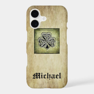 Grundge trendy lucky Irish shamrock personalised