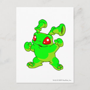 Grundo Glowing Postcard