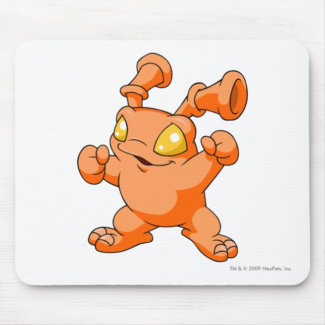 Grundo Orange Mouse Pad (Front)