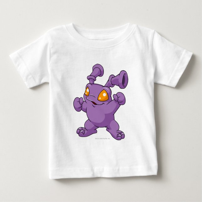 Grundo Purple Baby T-Shirt (Front)