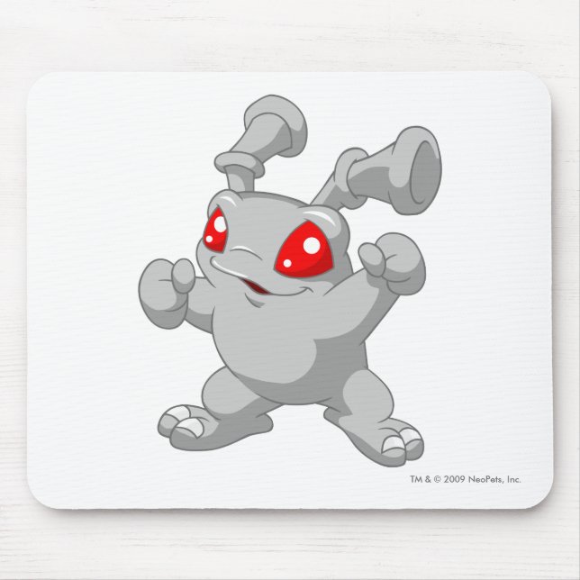 Grundo Silver Mouse Pad (Front)