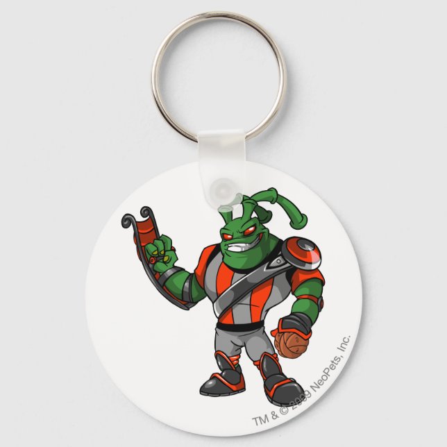 Grundo Virtupets Space Station Player Key Ring (Front)