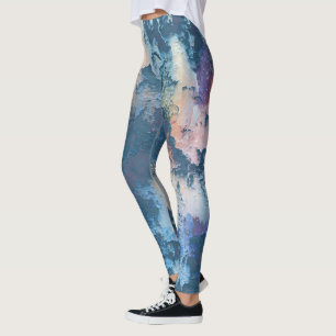 Grune patina, vintage rustic leggings