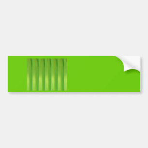 Grüner Bambus Bumper Sticker