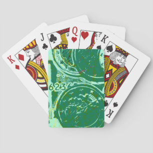 Grünes Geld Playing Cards