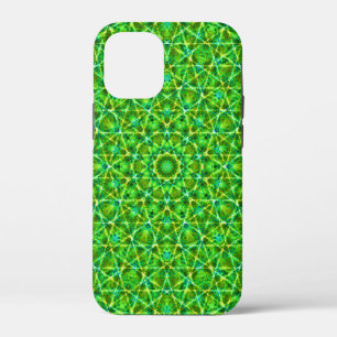 Grünes Netz Kaleidoscope/Green Kaleidoscope Net iPhone 12 Mini Case