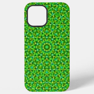 Grünes Netz Kaleidoscope/Green Kaleidoscope Net iPhone 12 Pro Max Case