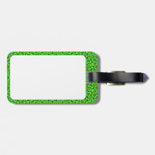 Grünes Netz Kaleidoscope/Green Kaleidoscope Net Luggage Tag