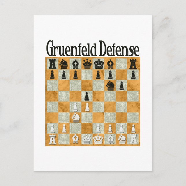 Grünfeld Defence Postcard (Front)
