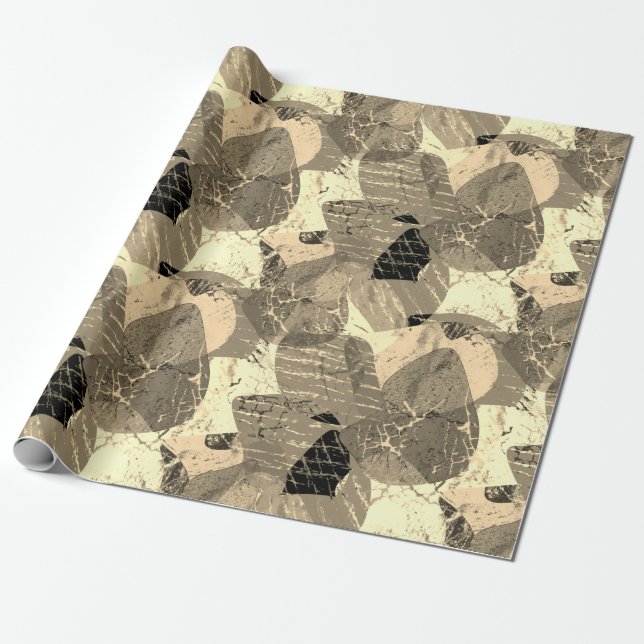 Grunge abstract wrapping paper (Unrolled)