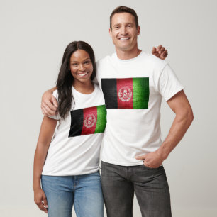 Grunge Afghanistan Flag T-Shirt