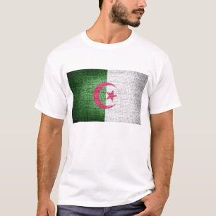 Grunge Algeria Flag T-Shirt