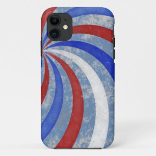 Grunge America abstract case for iPhone